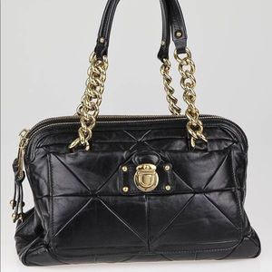 Authentic Marc Jacobs “Ines” Black Leather Bag